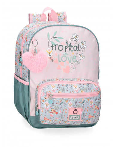 9642421 BACKPACK 38CM. TROPICAL LOVE